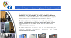Desktop Screenshot of 4s-security.com